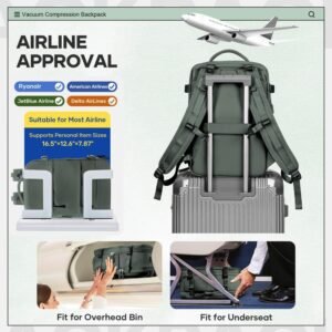 Alternative view of Vacuum Compression Backpack