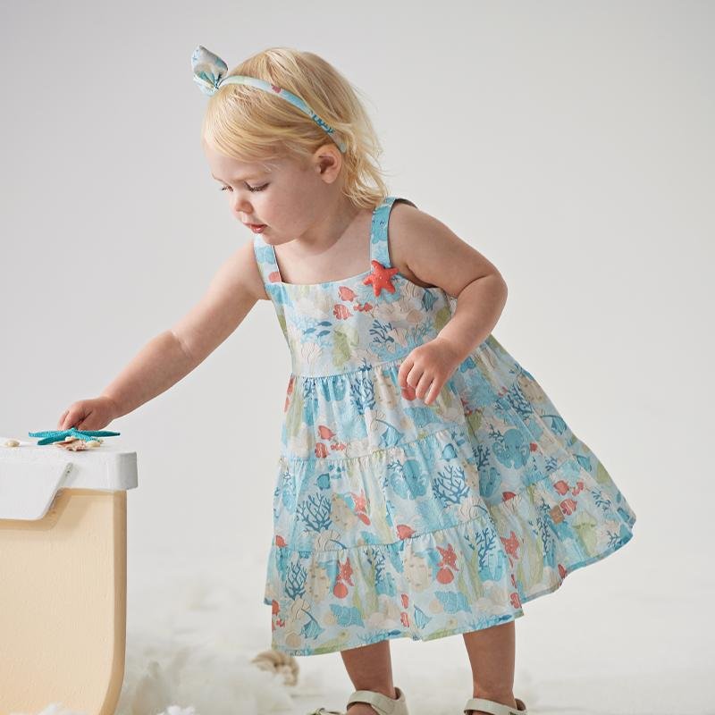 DAVE&BELLA Girl Dress Summer Kids - Image 9