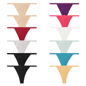 Sexy Lace Thongs for Women Thong Underwear Women Lace T-Back Panties Women Underwear Cotton Thongs Cheeky,10 Pack