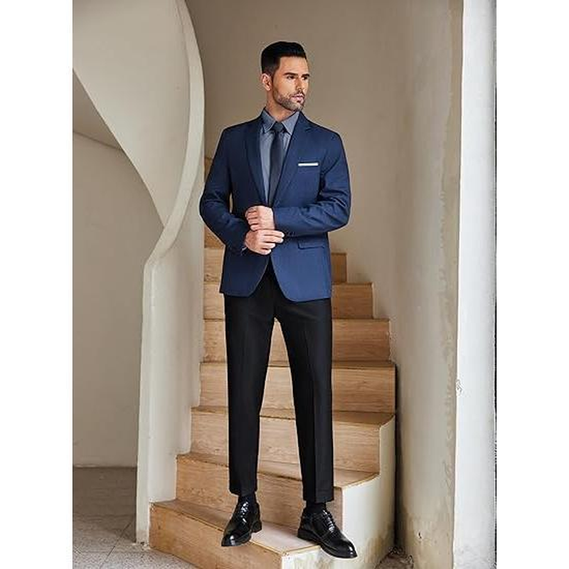 Mens Shirts Wrinkle Free Long Sleeve - Button down Classic Collar - Image 10