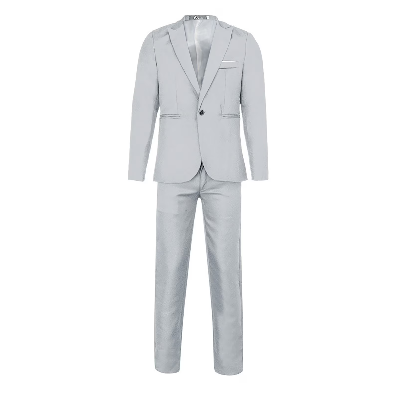 Mens 2 Piece Double Breasted Suit Slim Fit Tuxedo Blazer and Pants plus Size Classic Formal Dinner Suits for Wedding Prom Homecoming - Image 17