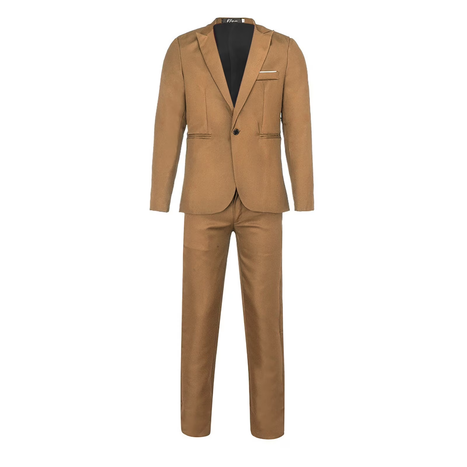 Mens 2 Piece Double Breasted Suit Slim Fit Tuxedo Blazer and Pants plus Size Classic Formal Dinner Suits for Wedding Prom Homecoming - Image 15