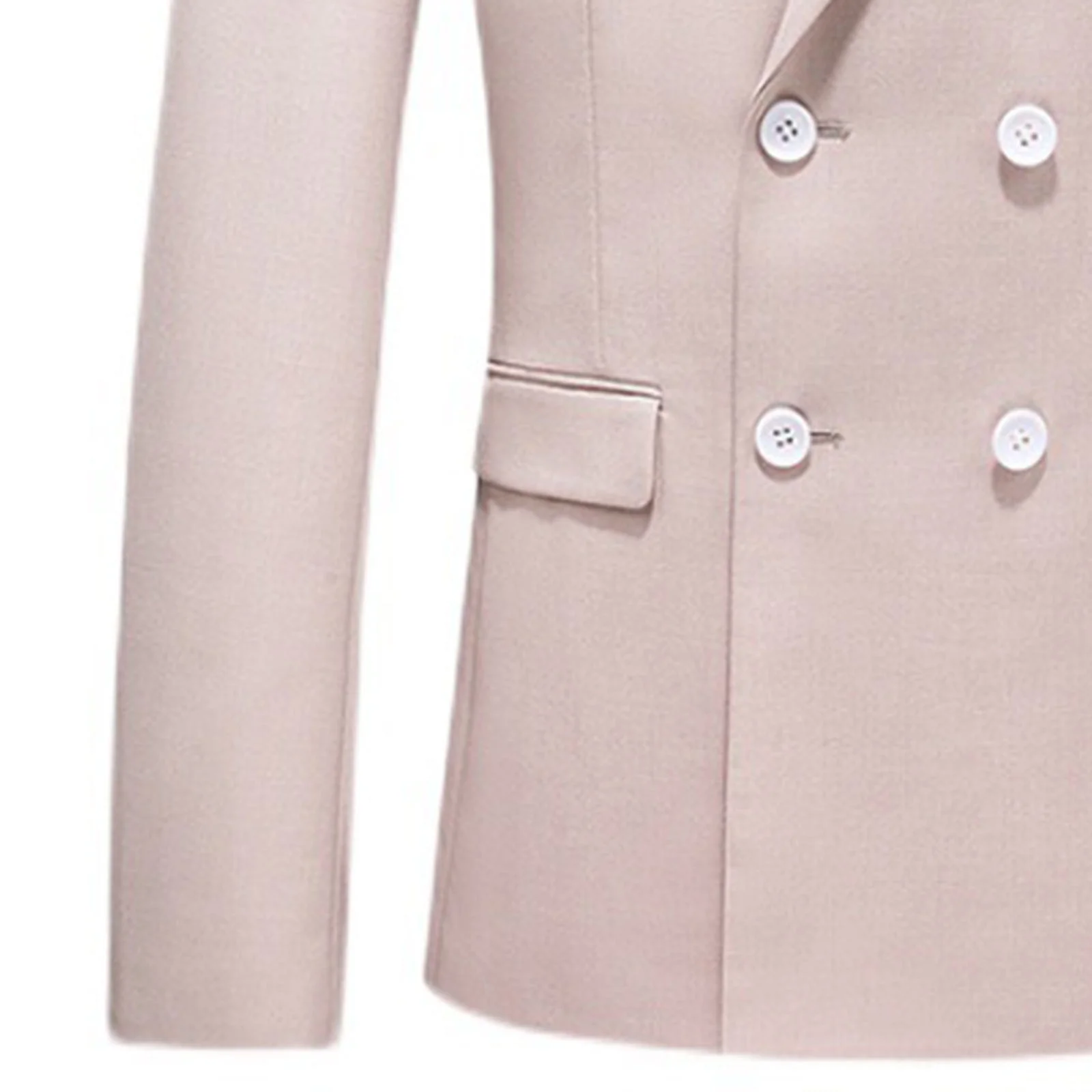 Mens 2 Piece Double Breasted Suit Slim Fit Tuxedo Blazer and Pants plus Size Classic Formal Dinner Suits for Wedding Prom Homecoming - Image 23